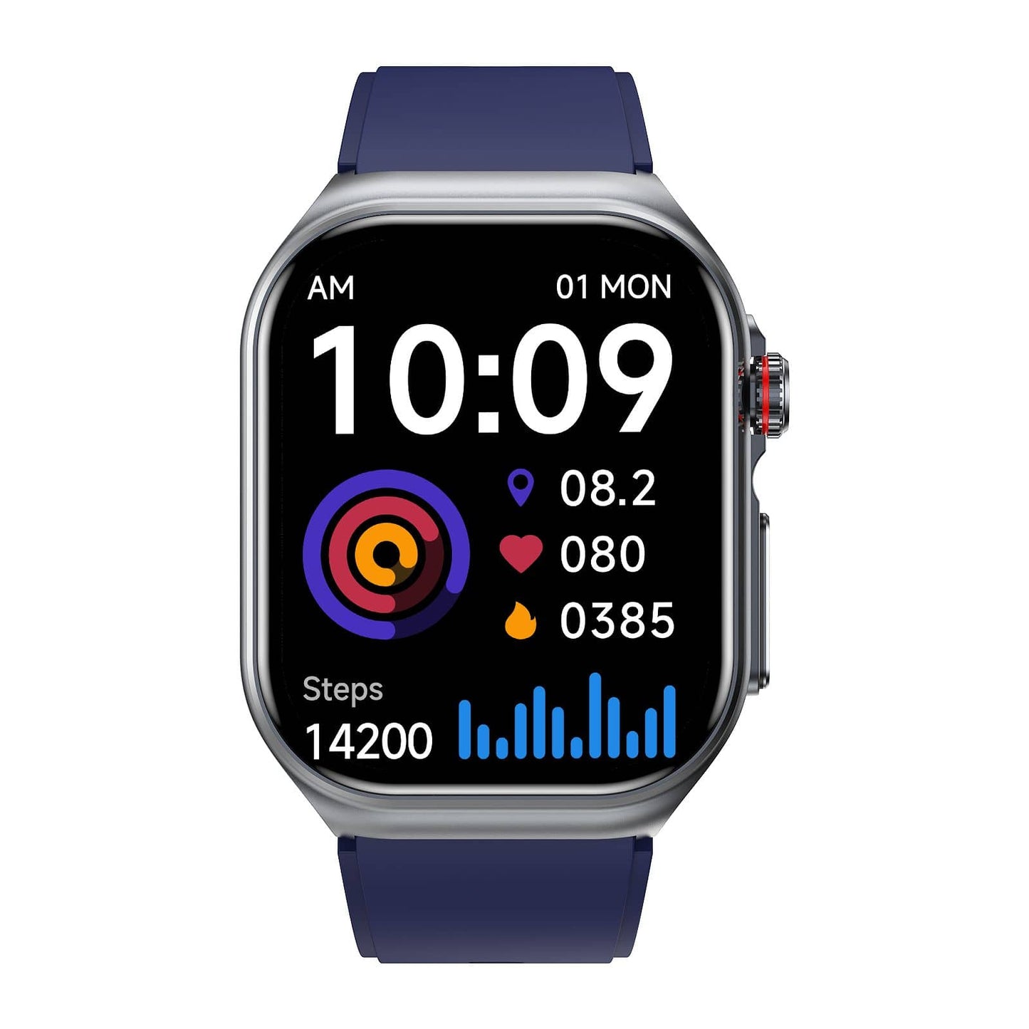 Akeleo AMOLED High End Electrocardiogram Micro Physical Examination HRV Blood Glucose Heart Rate Health Management Watch
