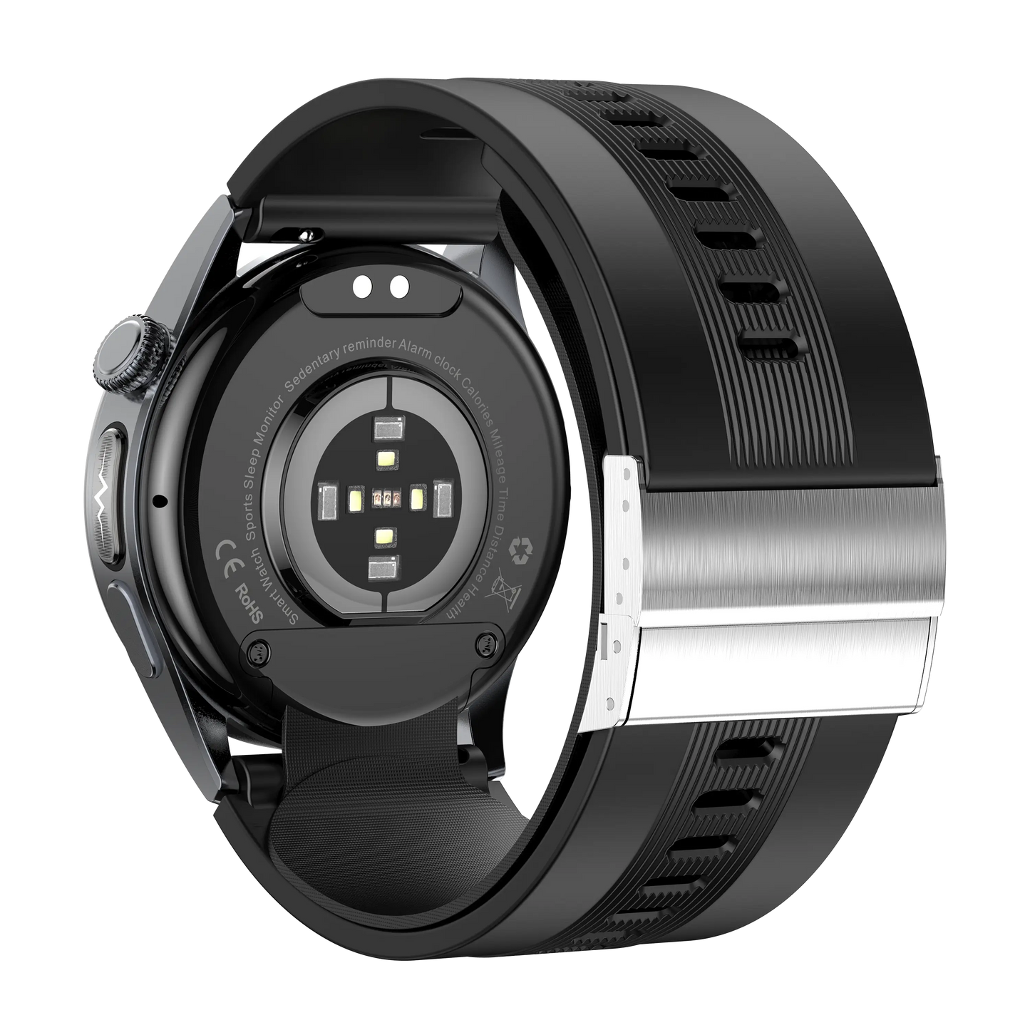 Akeleo AIR PUMP Blood Pressure ECG+PPG Heart Rate Monitoring Smart Watch
