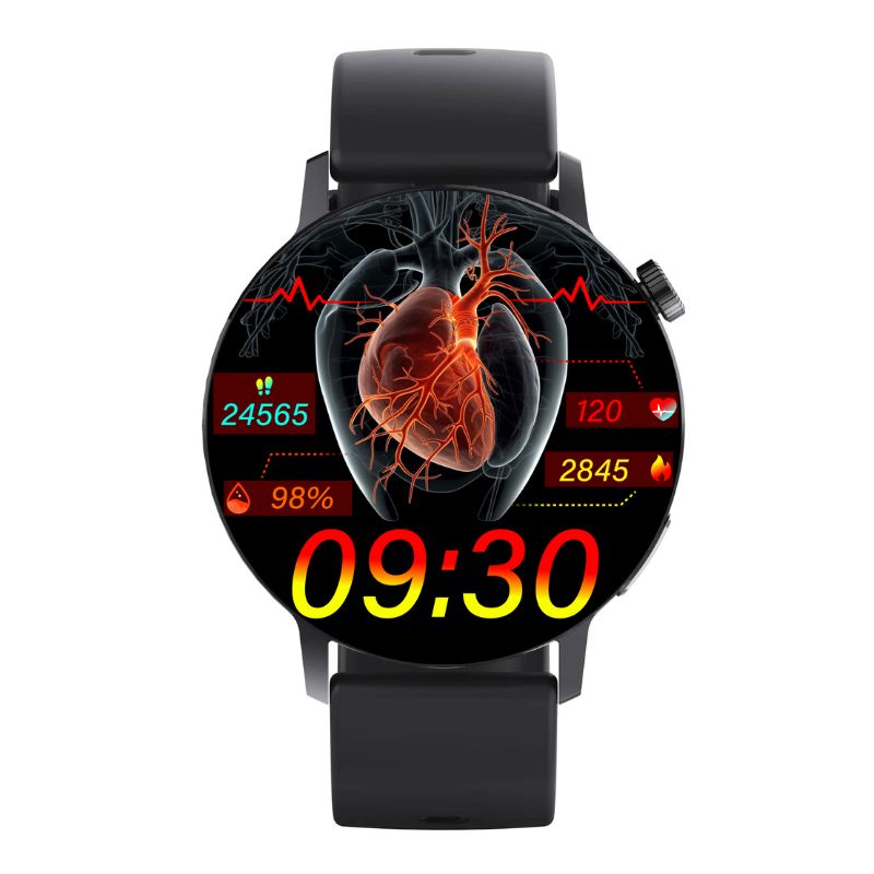 Akeleo Fourth-generation Blood Sugar Blood Pressure ECG/EKG Smart Watch