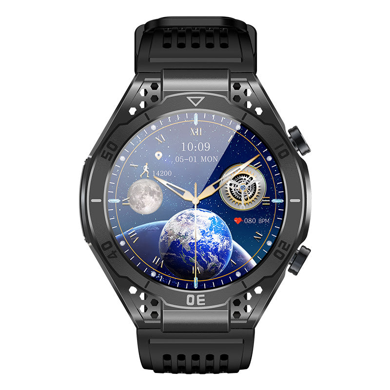 Akeleo AMOLED Business ECG/HRV Blood Glucose Heart Rate and Blood Pressure Health Smart Watch