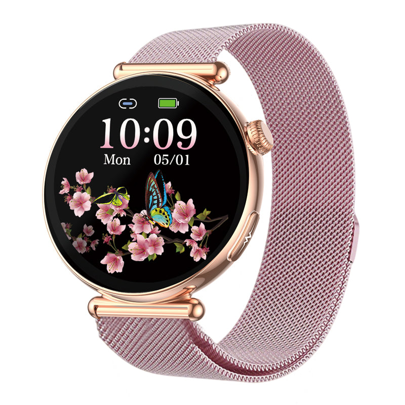 Akeleo Blood Glucose Blood Lipid ECG Suga Pro Monitoring Women's Smart Watch