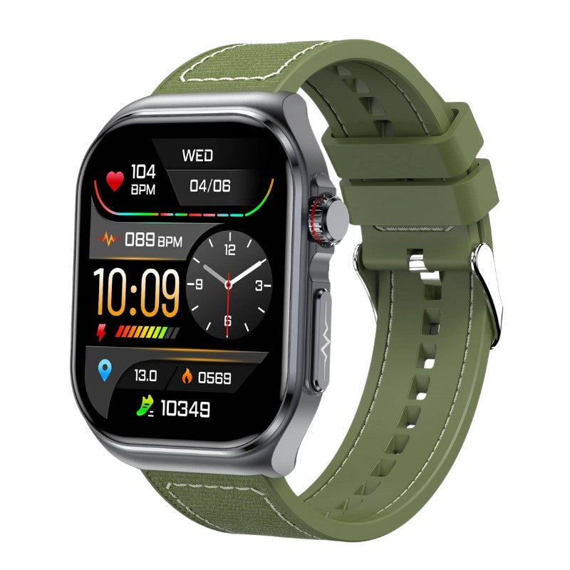 Akeleo AMOLED High End Electrocardiogram Micro Physical Examination HRV Blood Glucose Heart Rate Health Management Watch