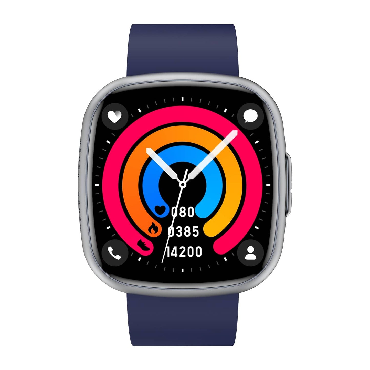 Akeleo Continuous Blood Glucose Blood Pressure ECG/EKG Heart Rate Monitoring Health Smart Watch