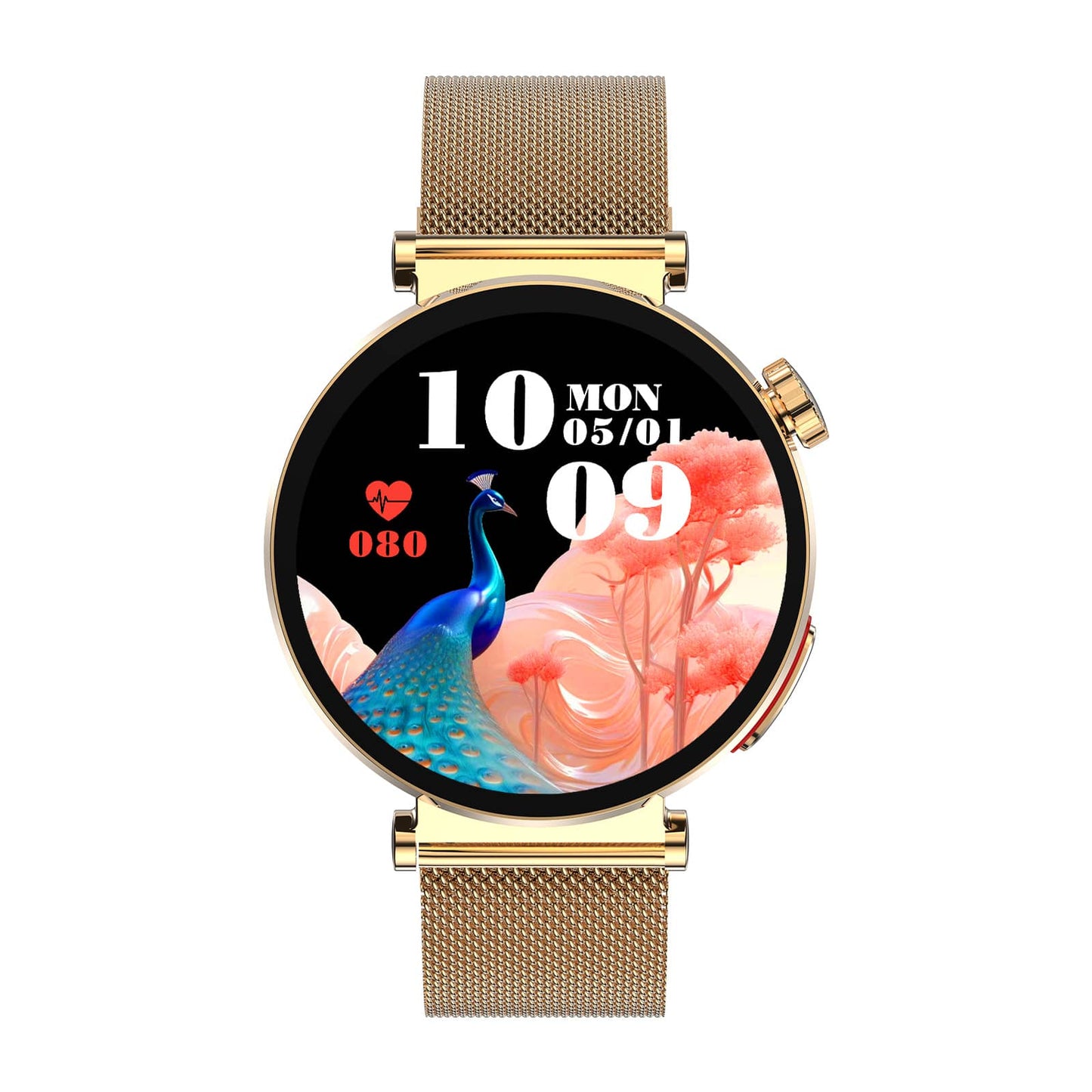 Akeleo Fashion ECG+PPG Body Fat(BMI) Blood Glucose Blood Pressure Monitoring Smart Health Women's Watch
