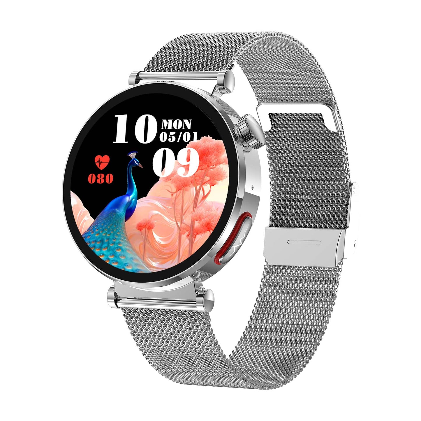 Akeleo Fashion ECG+PPG Body Fat(BMI) Blood Glucose Blood Pressure Monitoring Smart Health Women's Watch