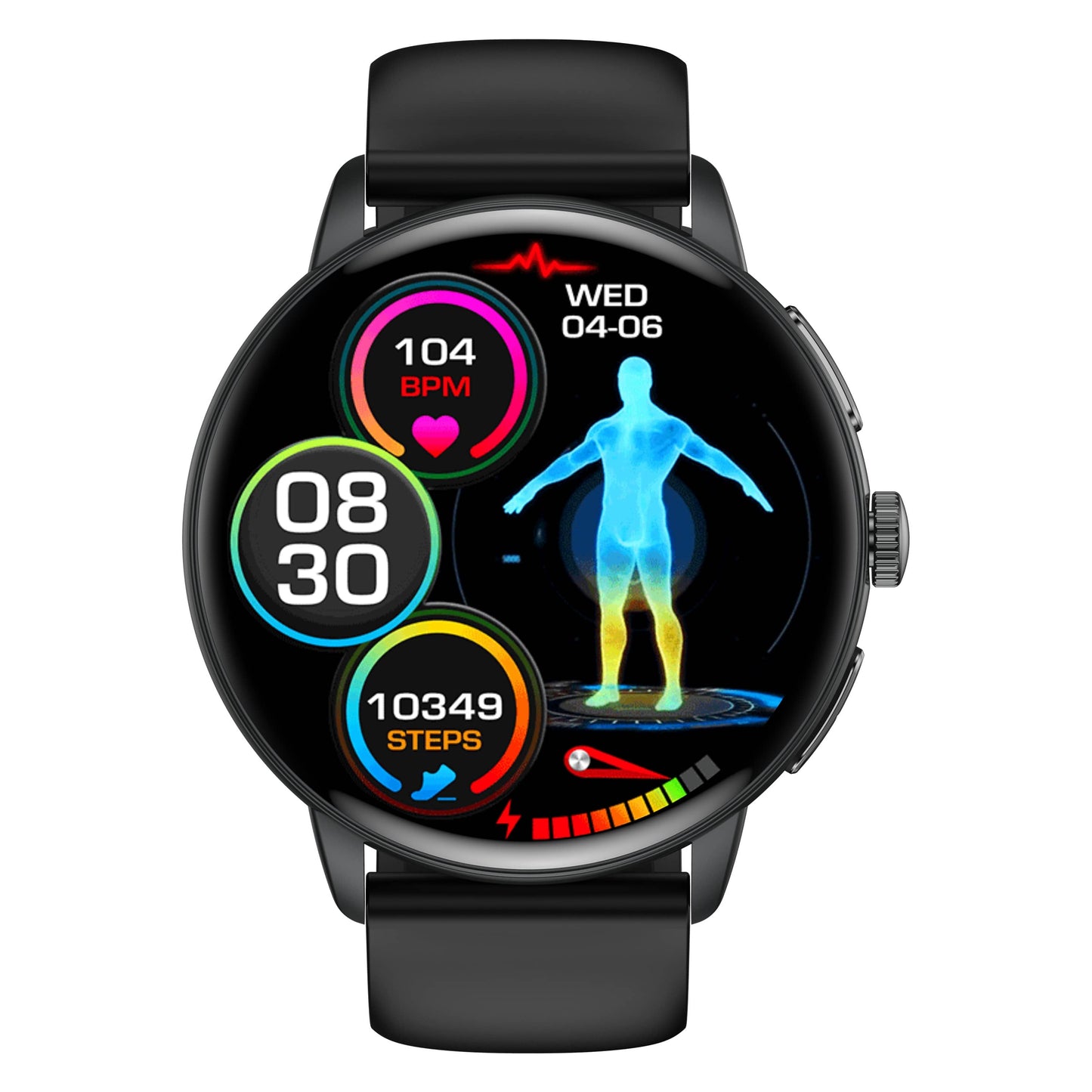 Akeleo Fourth-generation Blood Sugar Blood Pressure ECG/EKG Smart Watch