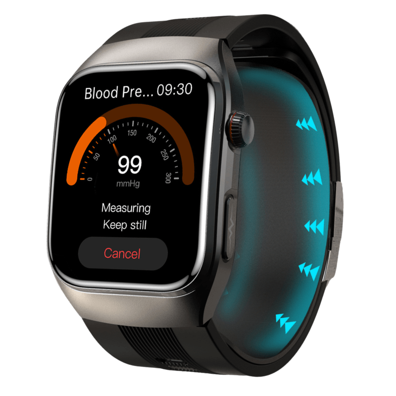 Akeleo 17pro High Precision Air Bag Blood Pressure Blood Glucose ECG Heart Rate Uric Acid Blood Lipid Monitoring Smart Watch