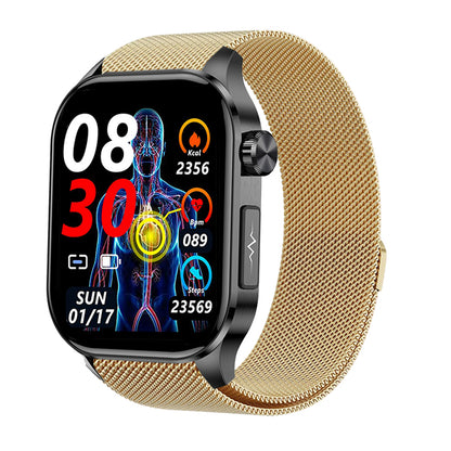 Akeleo ECG/EKG Blood Sugar Blood Pressure Call Intelligent Health Management Smart Watch