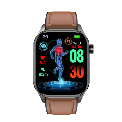 ECG/EKG Blood Sugar Blood Pressure Call Intelligent Health Management Smart Watch