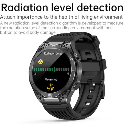 AMOLED Business ECG/HRV Blood Glucose Heart Rate and Blood Pressure Health Smart Watch