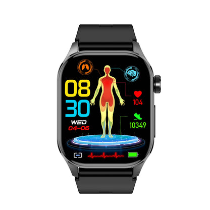 Akeleo ECG/EKG Blood Sugar Blood Pressure Call Intelligent Health Management Smart Watch