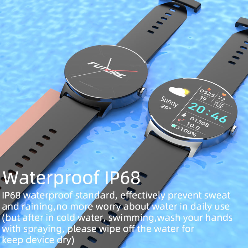 Heart Rate Monitoring Blood Pressure Blood Oxygen Health Fashion Smart Watch