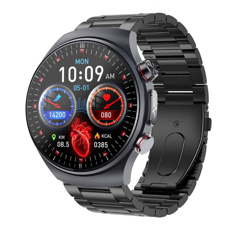 High-end Ti One-click Micro-physical Examination ECG Blood Glucose Blood Pressure Blood Oxygen SOS Health Management Smart Watch