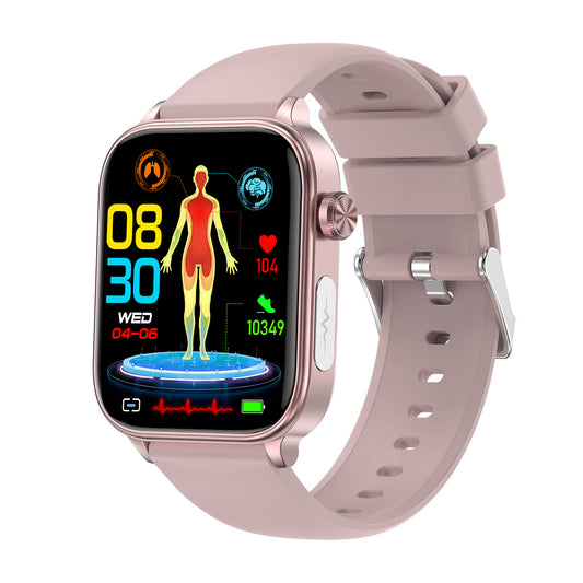 Akeleo Professional ECG HRV Blood Glucose Blood Pressure Health Smart Call Watch