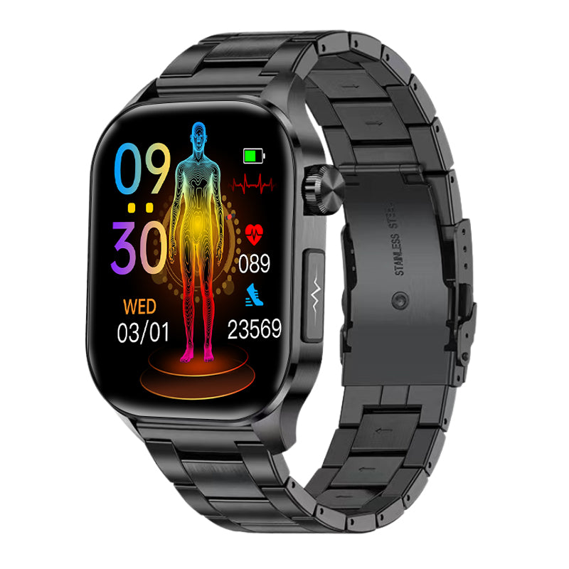 Akeleo ECG/EKG Blood Sugar Blood Pressure Call Intelligent Health Management Smart Watch