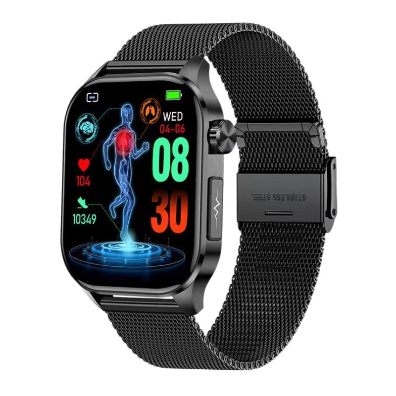 Akeleo ECG/EKG Blood Sugar Blood Pressure Call Intelligent Health Management Smart Watch