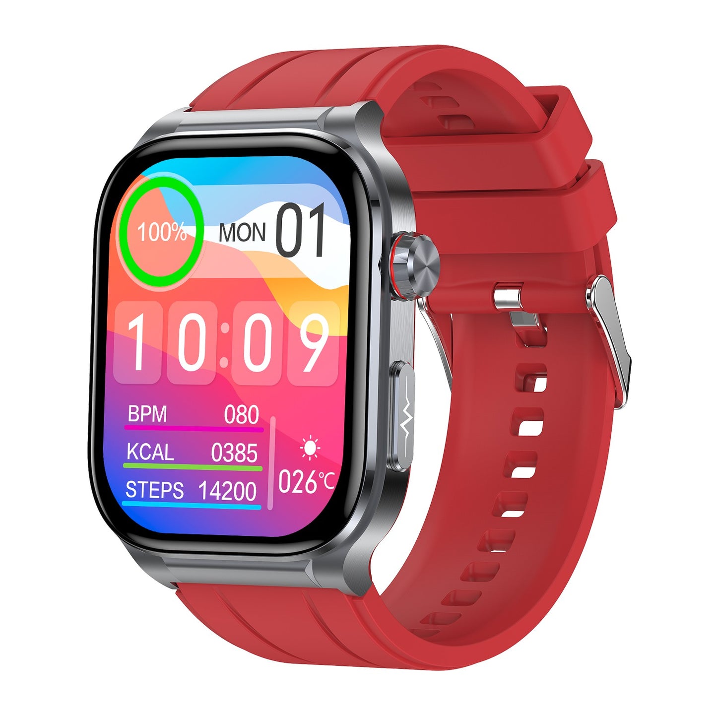 Akeleo 588 High-End Professional ECG/EKG Blood Glucose Blood Pressure Heart Rate Health Management Watch