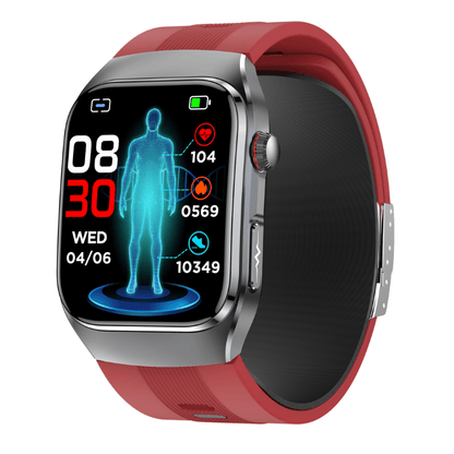 Akeleo 17pro High Precision Air Bag Blood Pressure Blood Glucose ECG Heart Rate Uric Acid Blood Lipid Monitoring Smart Watch
