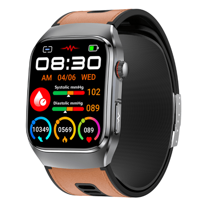 Akeleo 17pro High Precision Air Bag Blood Pressure Blood Glucose ECG Heart Rate Uric Acid Blood Lipid Monitoring Smart Watch