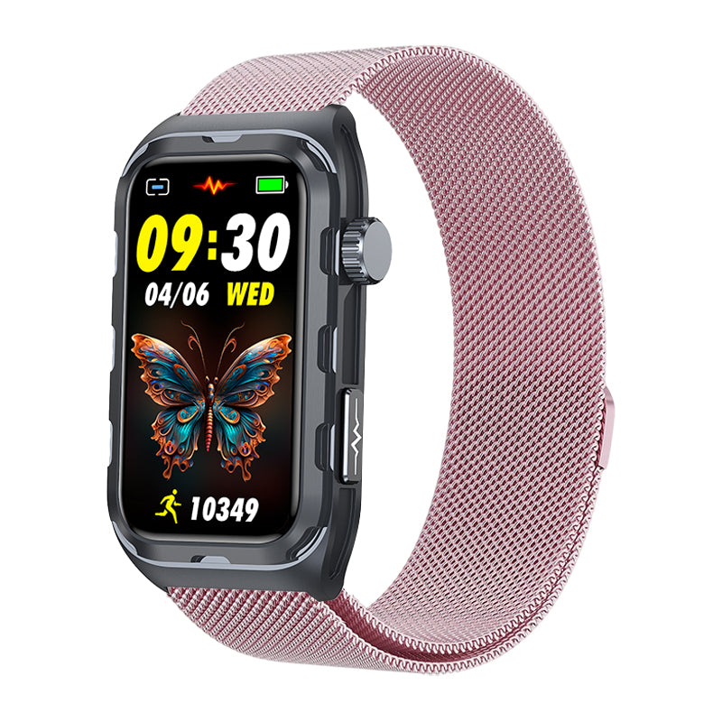 Akeleo 79 ECG/EKG Blood Sugar Blood Pressure Heart Rate Monitoring Smart Health Exercise Bracelet