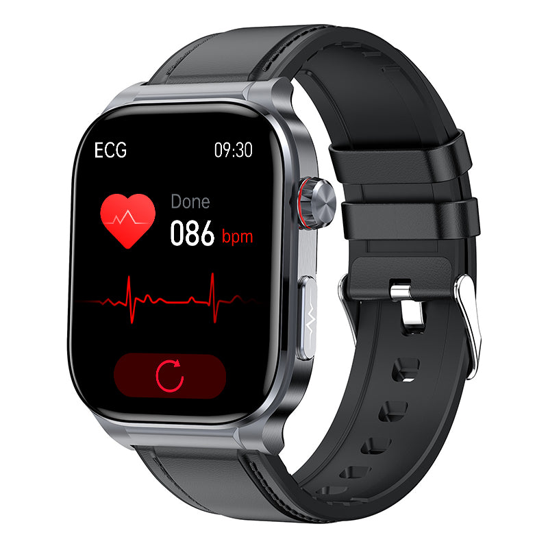 Akeleo 588 High-End Professional ECG/EKG Blood Glucose Blood Pressure Heart Rate Health Management Watch