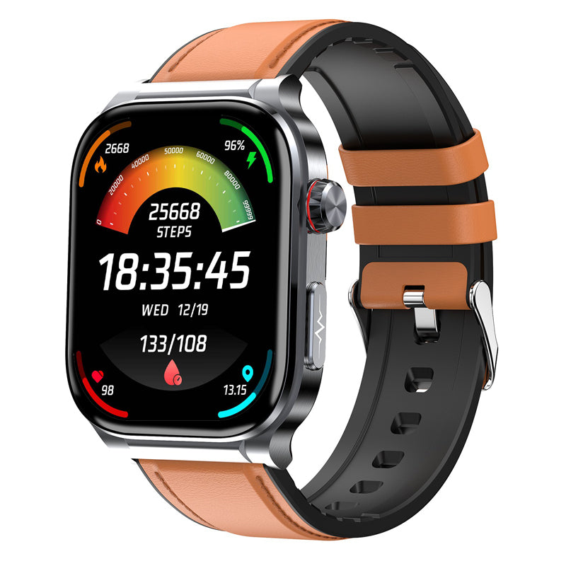 Akeleo 588 High-End Professional ECG/EKG Blood Glucose Blood Pressure Heart Rate Health Management Watch