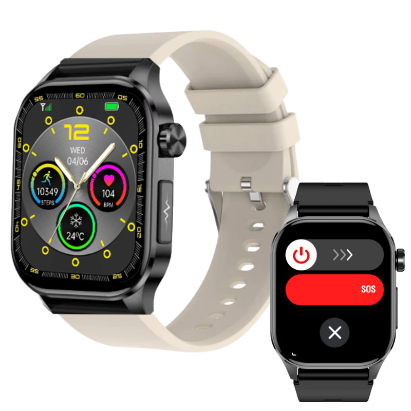 Akeleo ECG/EKG Blood Sugar Blood Pressure Call Intelligent Health Management Smart Watch