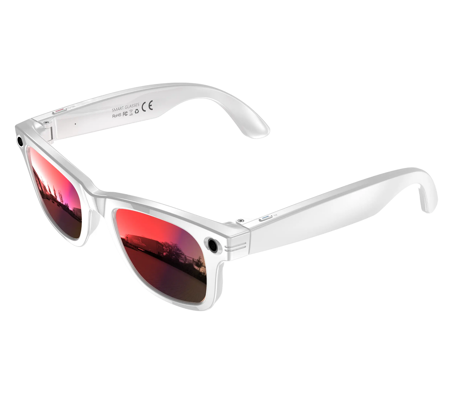 Stylish Smart Al Camera Glasses with Photo-Taking Object Recognition