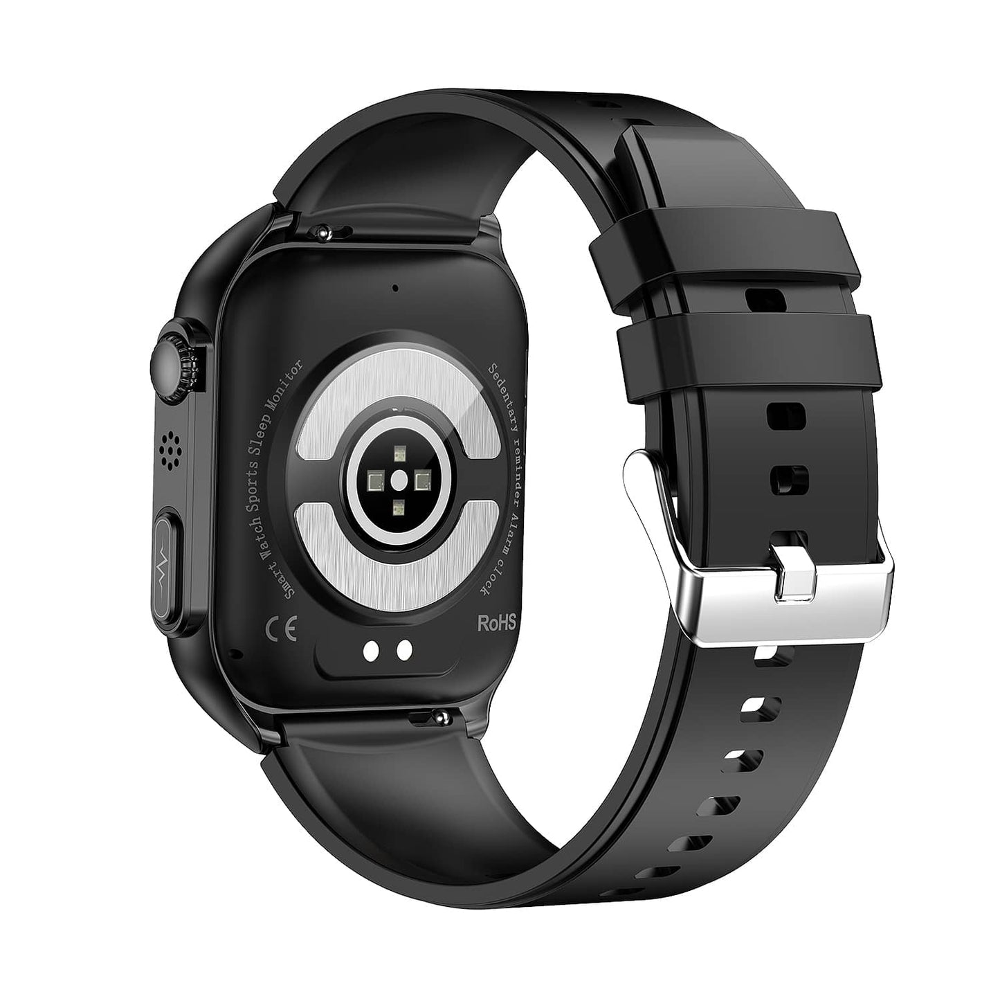 Akeleo Bluetooth Talking ECG+PPG Heart Rate Blood Glucose Blood Pressure Monitoring Smart Health Watch