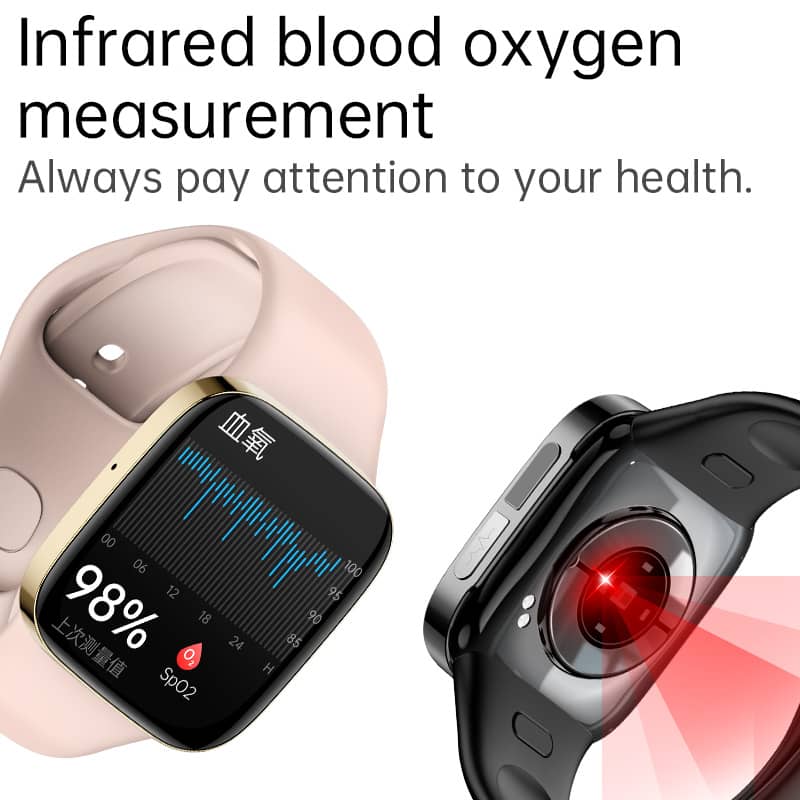 Youth Health Smart Watch EKG Bluetooth Call Blood Pressure Blood Glucose Monitoring