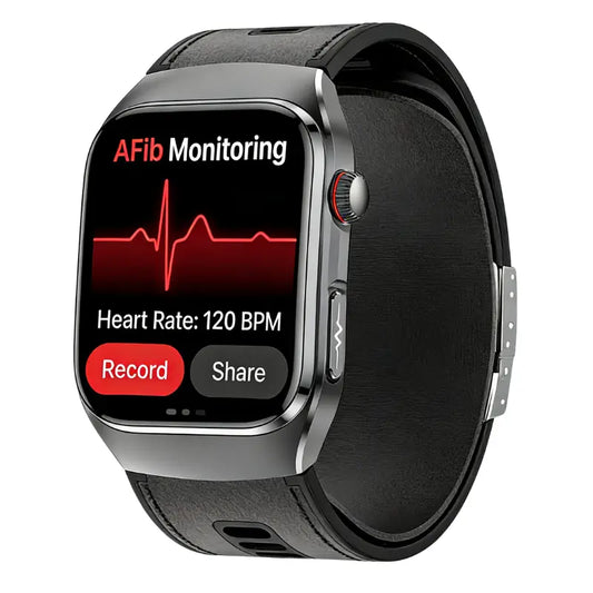 Akeleo 17pro High Precision Air Bag Blood Pressure Blood Glucose ECG Heart Rate Uric Acid Blood Lipid Monitoring Smart Watch