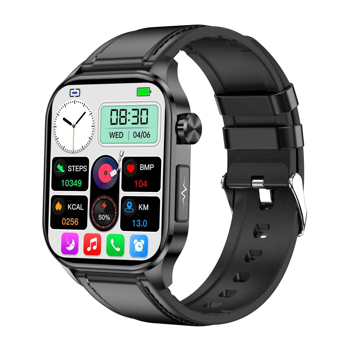 Akeleo ECG/EKG Blood Sugar Blood Pressure Call Intelligent Health Management Smart Watch