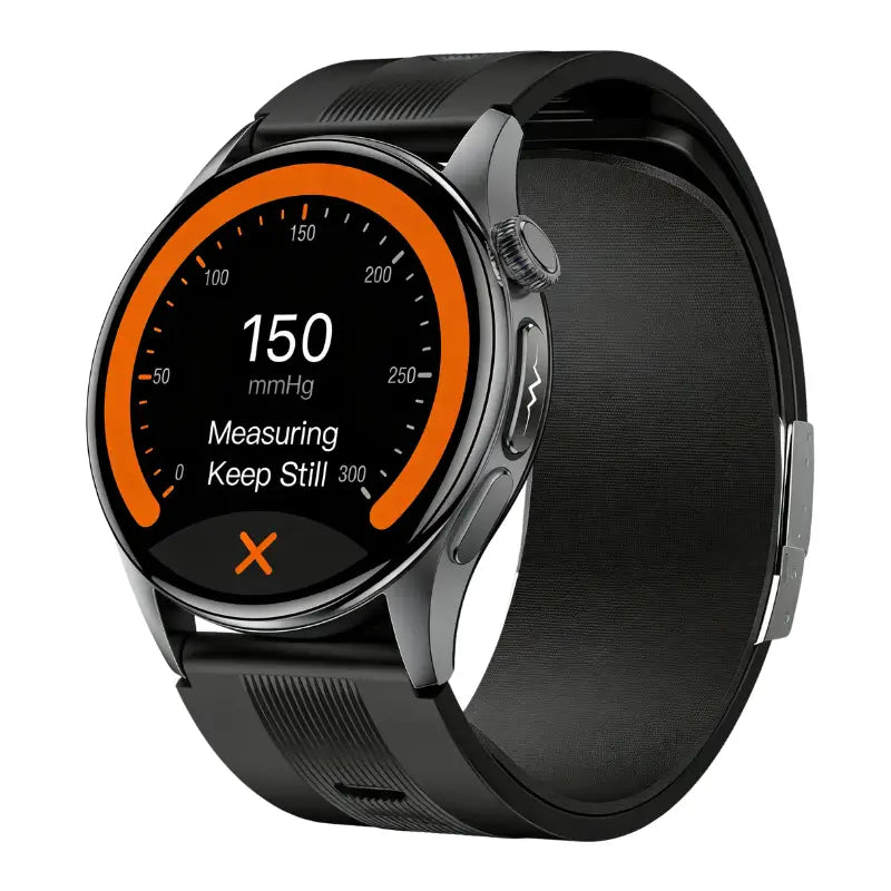 Akeleo AIR PUMP Blood Pressure ECG+PPG Heart Rate Monitoring Smart Watch
