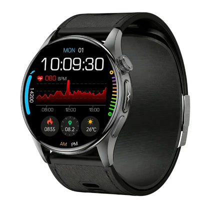 Akeleo AIR PUMP Blood Pressure ECG+PPG Heart Rate Monitoring Smart Watch