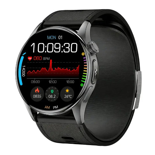 Akeleo AIR PUMP Blood Pressure ECG+PPG Heart Rate Monitoring Smart Watch