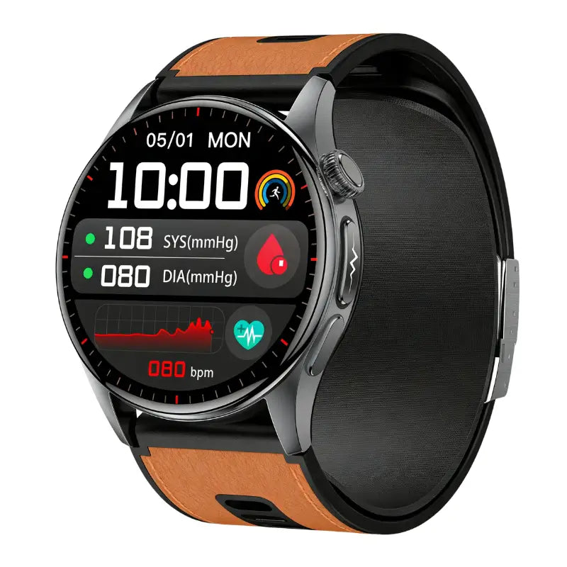 Akeleo AIR PUMP Blood Pressure ECG+PPG Heart Rate Monitoring Smart Watch