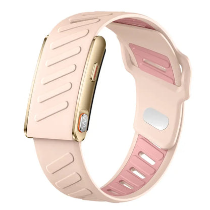 Akeleo Screenless Fitness Tracker with ECG Sleep Blood Oxygen Blood Lipid Uric Acid Monitor