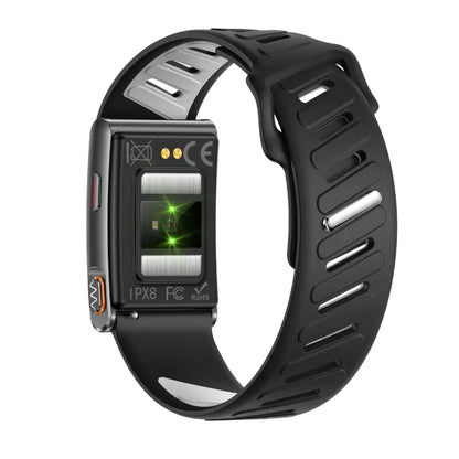 Akeleo Screenless Fitness Tracker with ECG Sleep Blood Oxygen Blood Lipid Uric Acid Monitor