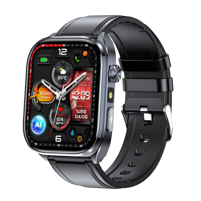 Akeleo New ECG+PPG Heart Rate Blood Sugar Blood Pressure Health Monitoring AI Smart Watch