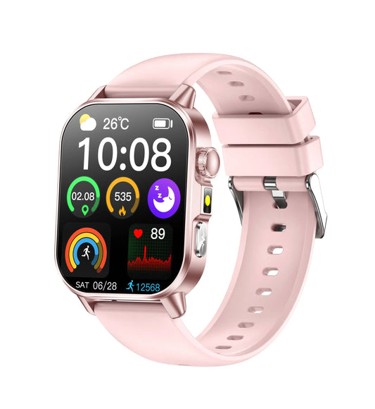 Akeleo One-click Blood Glucose Blood Pressure ECG/EKG HRV Heart Measurement Health Smart Watch