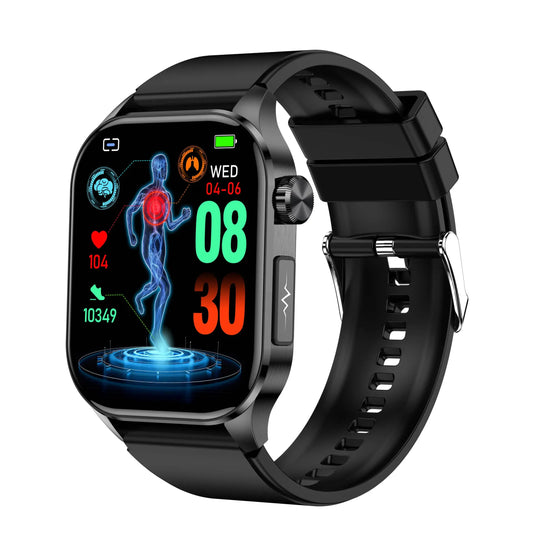 Akeleo ECG/EKG Blood Sugar Blood Pressure Call Intelligent Health Management Smart Watch