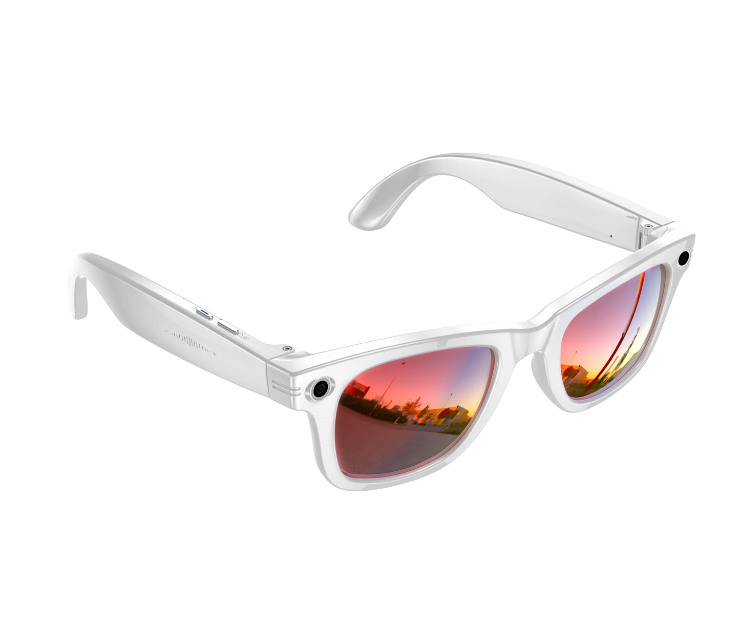 Akeleo AI Smart Camera Glasses with 4K Ultra-Wide Anti-Shake Camera, HD 1080P Videos, Vlog Recording, AI Translation, AI Voice Assistant, Open Ears, Wi-Fi Transmission, Music Control