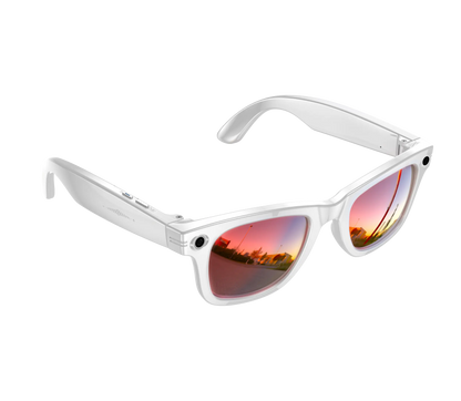 Akeleo AI Smart Camera Glasses with 4K Ultra-Wide Anti-Shake Camera, HD 1080P Videos, Vlog Recording, AI Translation, AI Voice Assistant, Open Ears, Wi-Fi Transmission, Music Control