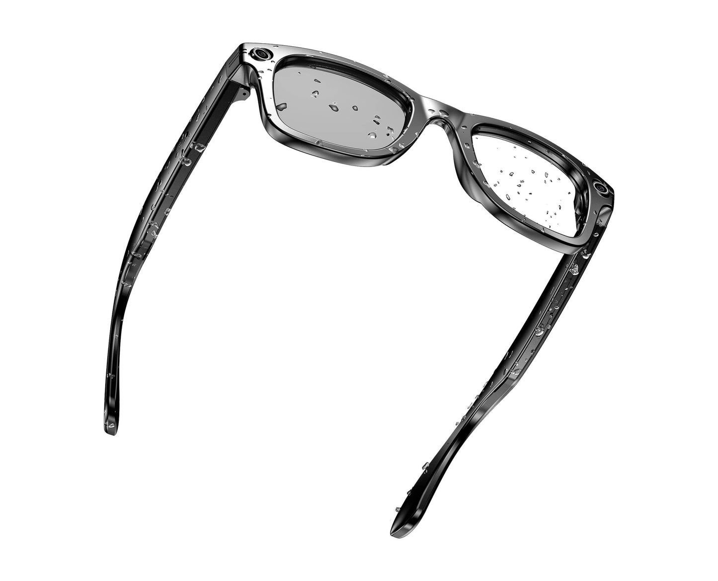 Akeleo AI Smart Camera Glasses with 4K Ultra-Wide Anti-Shake Camera, HD 1080P Videos, Vlog Recording, AI Translation, AI Voice Assistant, Open Ears, Wi-Fi Transmission, Music Control