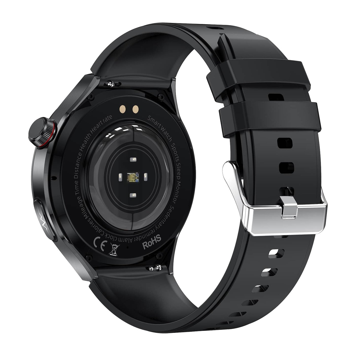 One Click ECG Body Fat Blood Glucose Uric Acid Monitoring Bluetooth Calling SOS Alert Smart Health Sports Watch