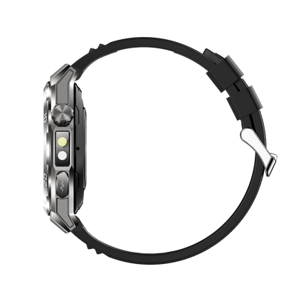 Akeleo ECG/EKG HRV Professional Sports Blood Glucose Blood Pressure Monitoring and Health Smart Watch