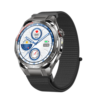 Akeleo ECG/EKG HRV Professional Sports Blood Glucose Blood Pressure Monitoring and Health Smart Watch