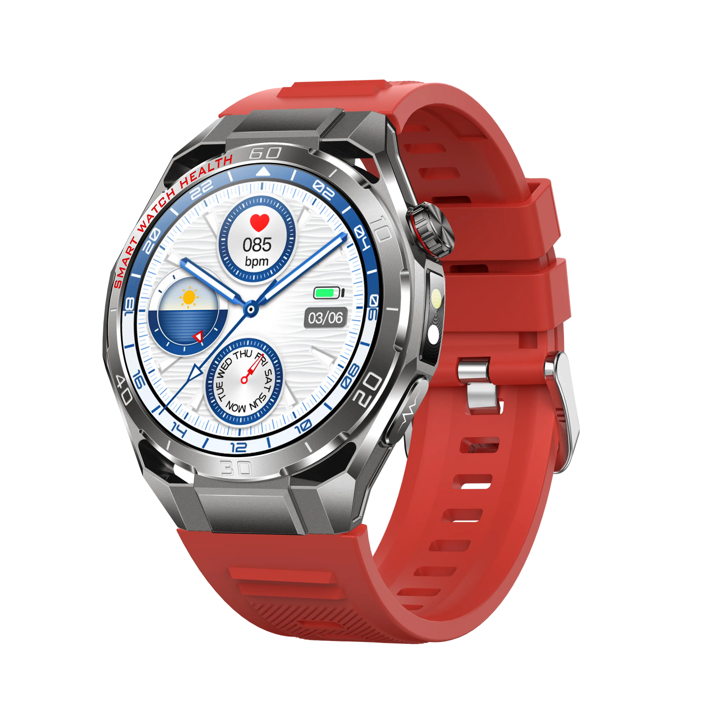 Akeleo ECG/EKG HRV Professional Sports Blood Glucose Blood Pressure Monitoring and Health Smart Watch
