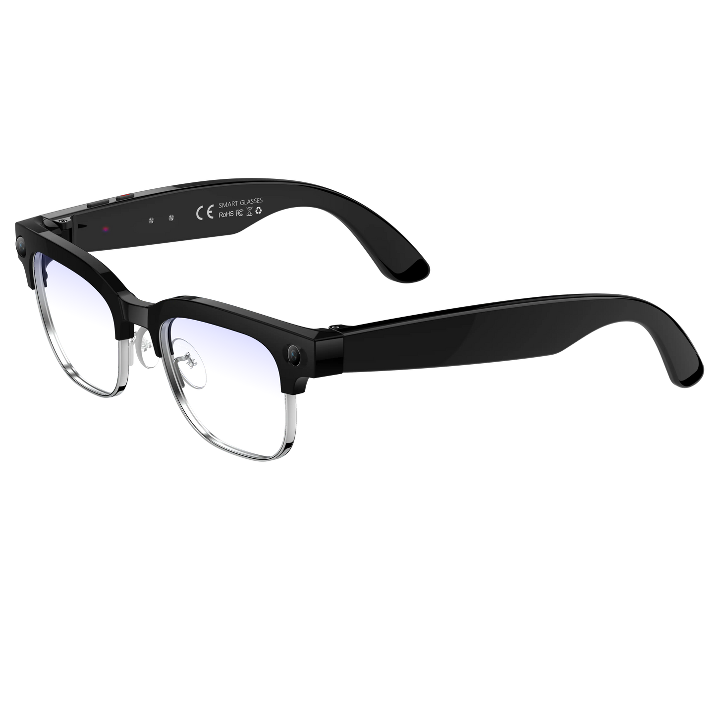 Al Camera Recognition Smart Translation Glasses Sony 8MP HD Camera AI Photo Object Recognition Al Smart Translation